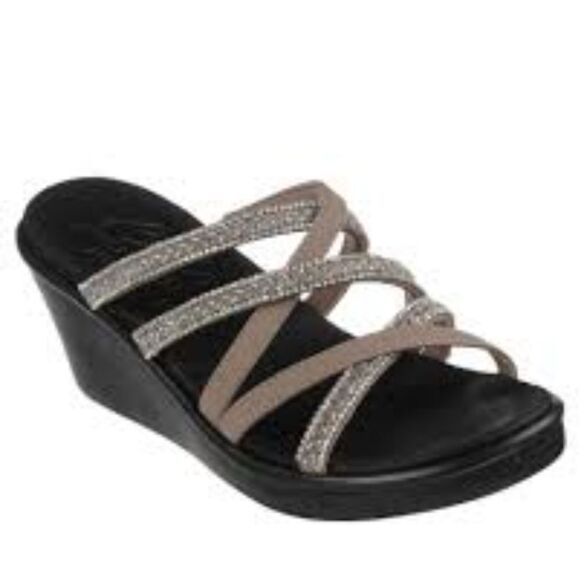 SKECHERS WOMEN'S CALI RUMBLE ON - NIGHT OUT SANDALS FROM FINISH LINED R3 - Picture 1 of 16